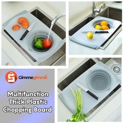 Cutting Board with built in colander