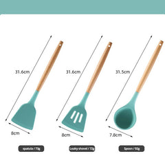 Silicone Kitchen Utensil Set