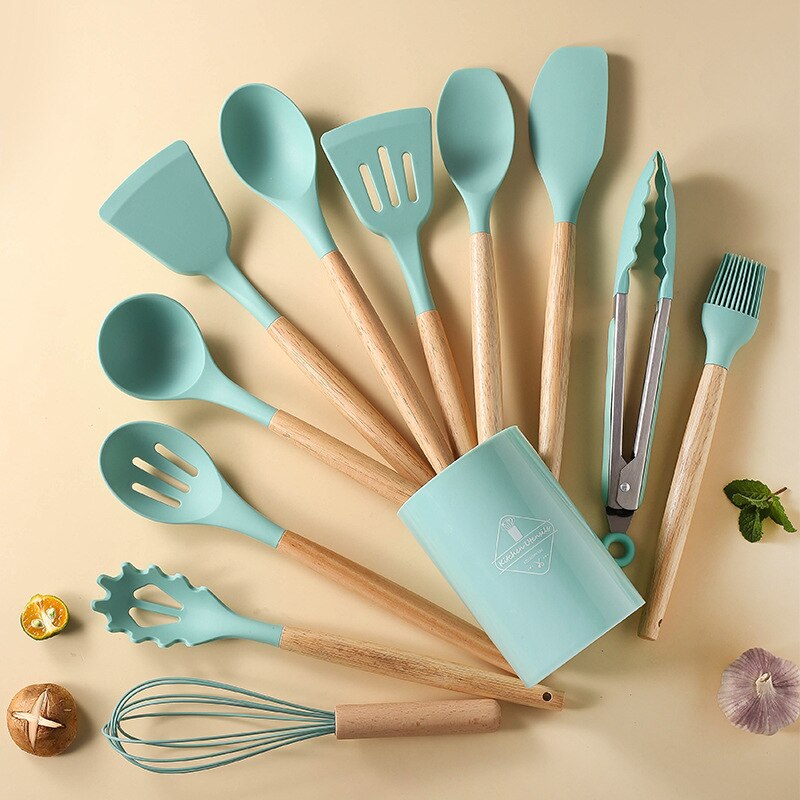 Silicone Kitchen Utensil Set