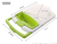 Cutting Board with built in colander