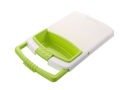 Cutting Board with built in colander